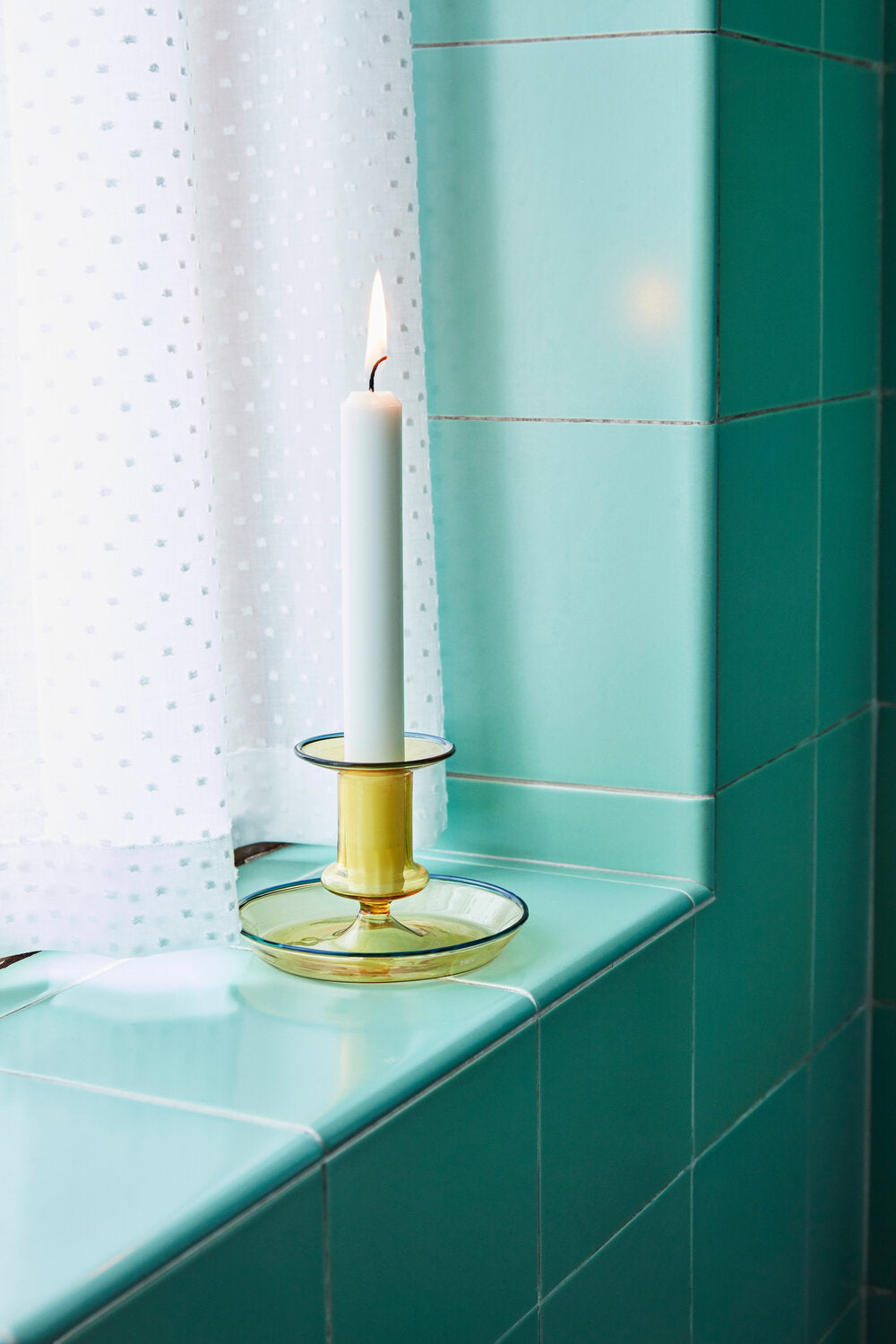 Flare lysestage - gul